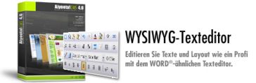 WYSIWYG-Texteditor